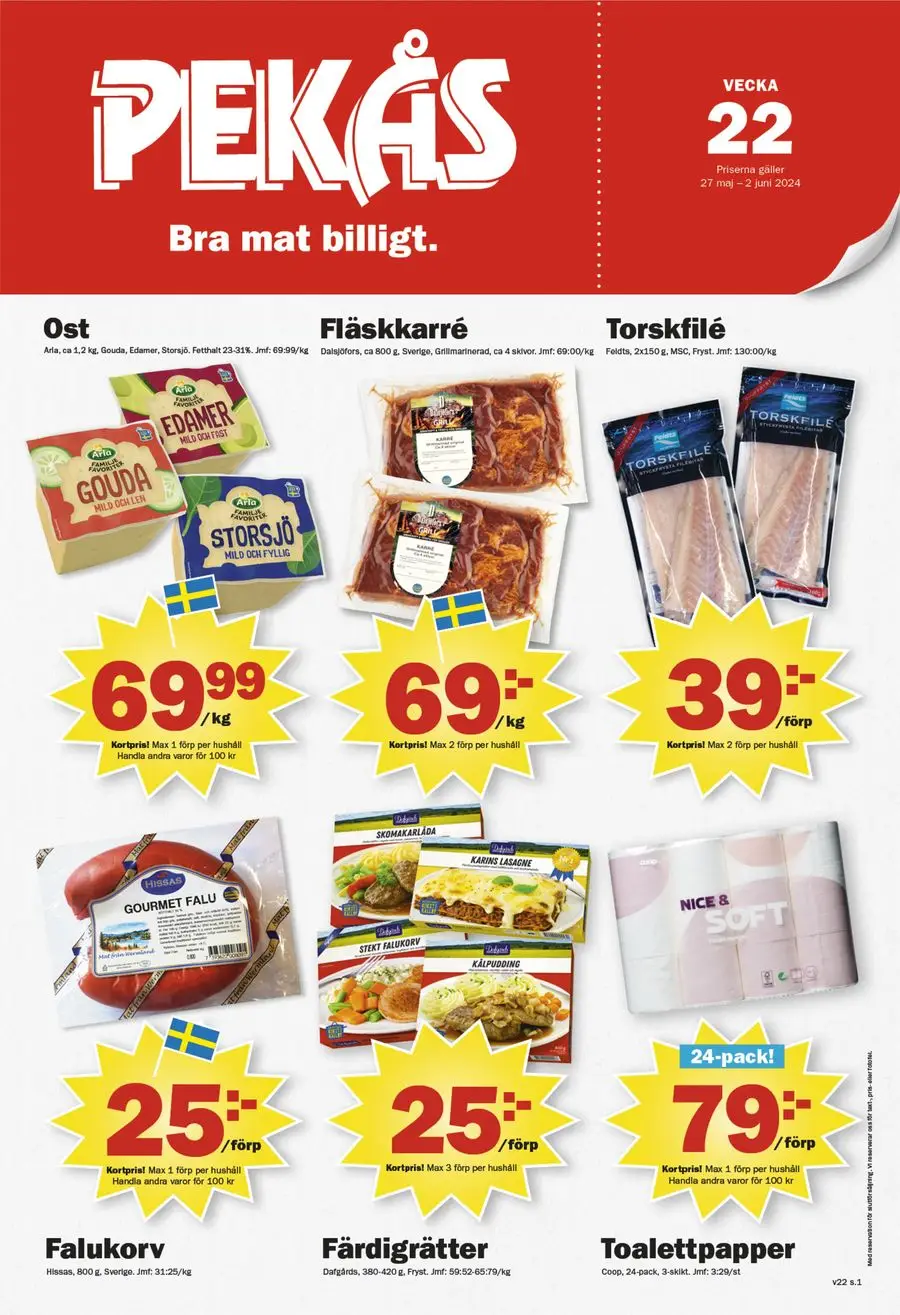 Pekås Veckans kampanjblad - 1/8