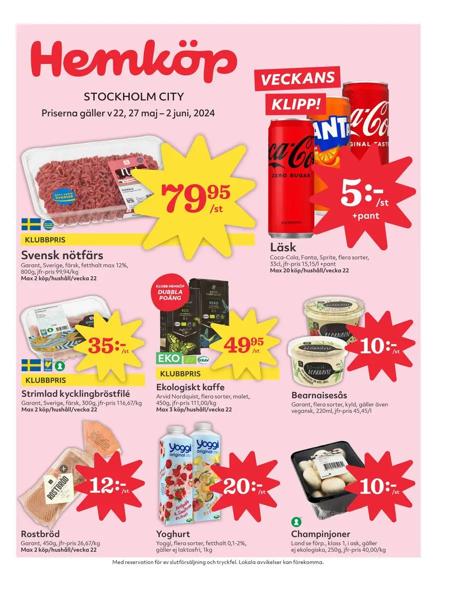 Hemköp Erbjudanden - 1/8