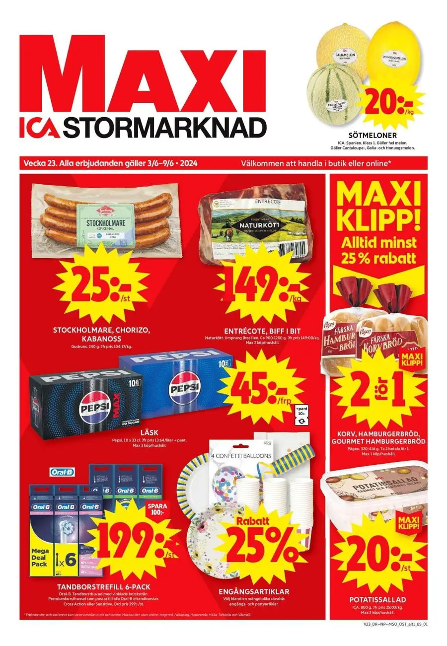 ICA Maxi Erbjudanden - 1/22