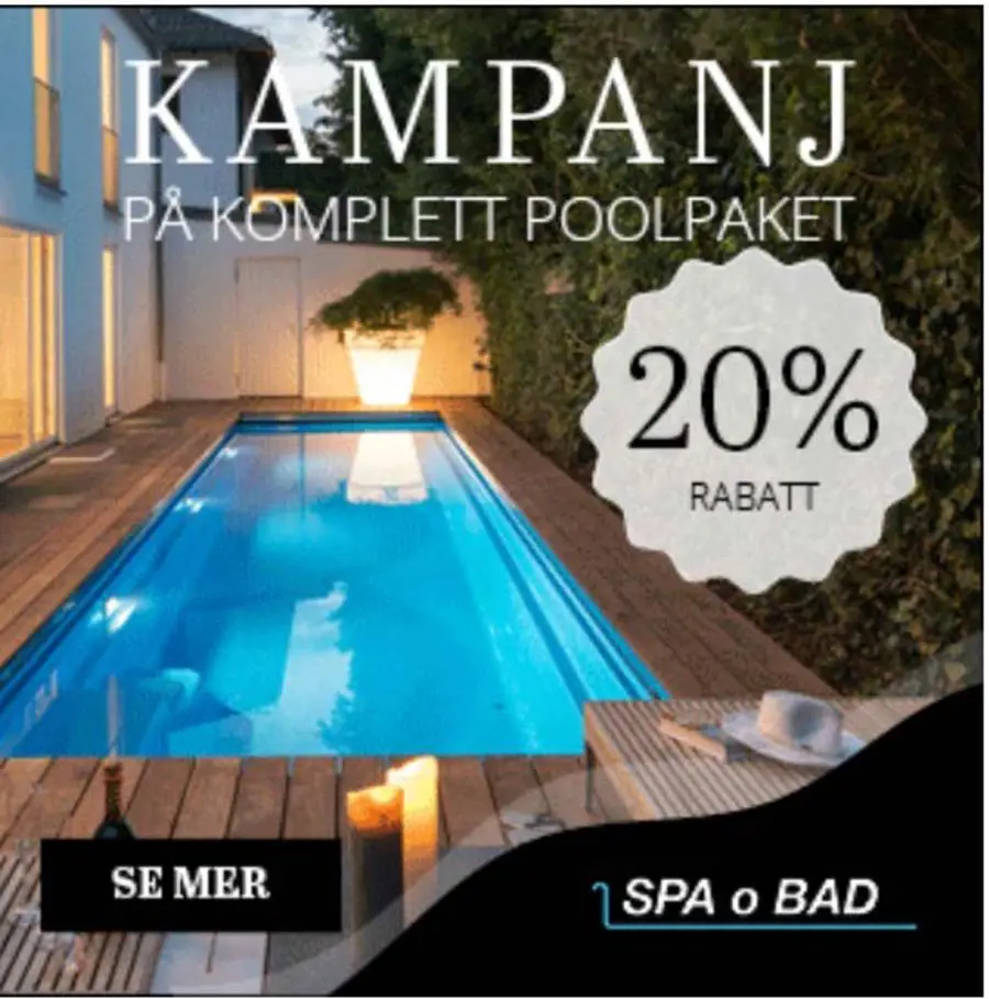 Upp till 20% rabatt! - 1/2