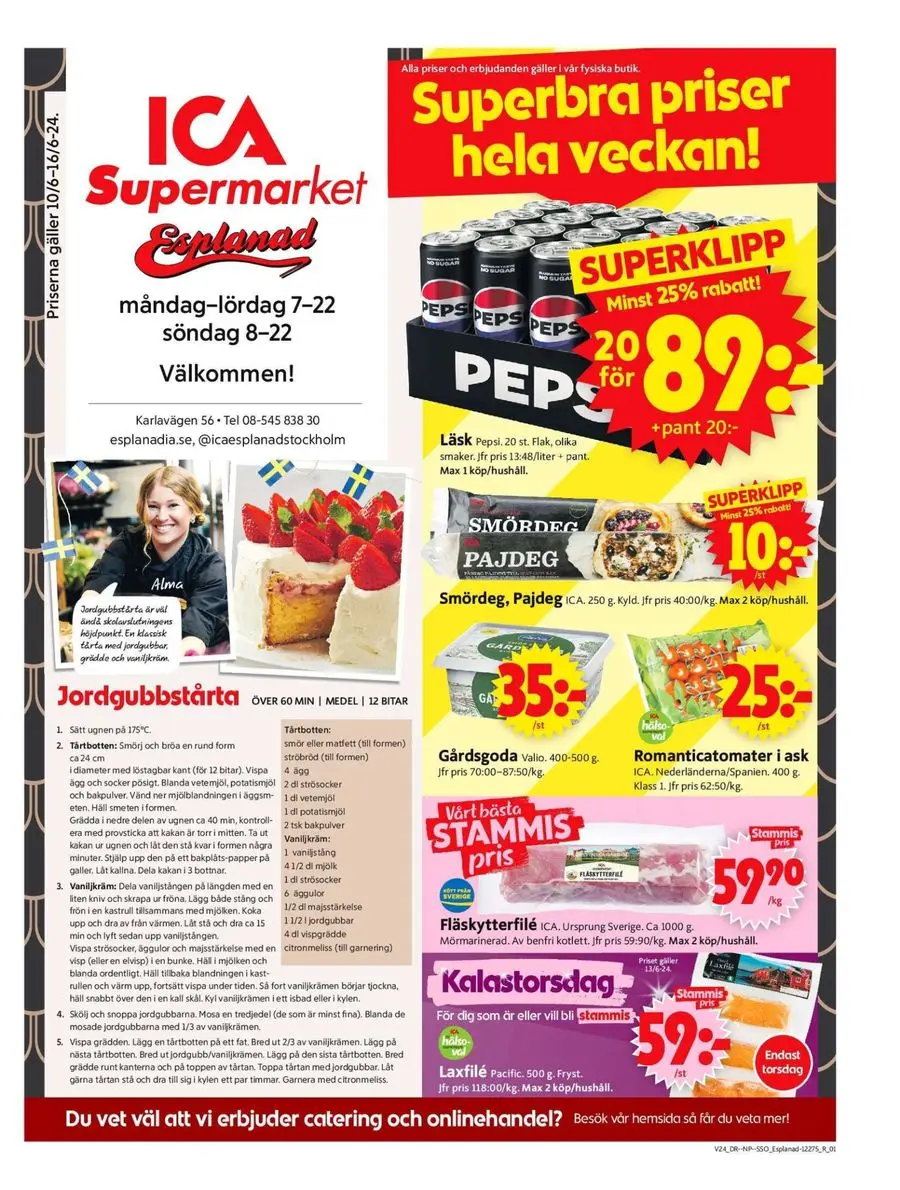 ICA Supermarket Erbjudanden - 1/10