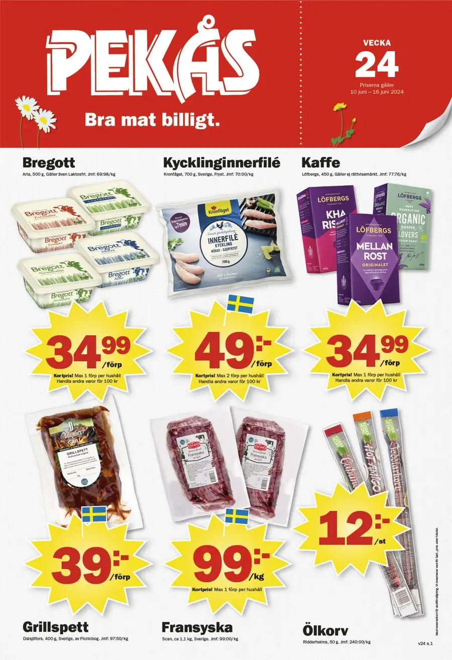 Pekås Veckans kampanjblad - 1/8