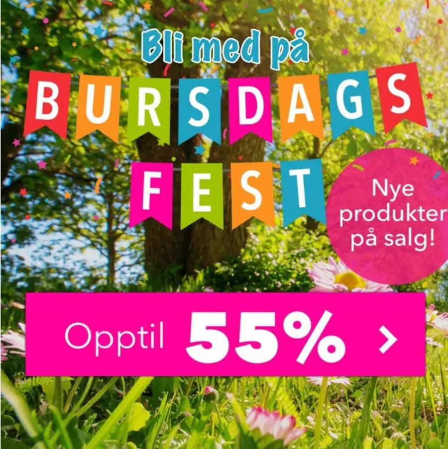 Opptil 50 % - 1/2