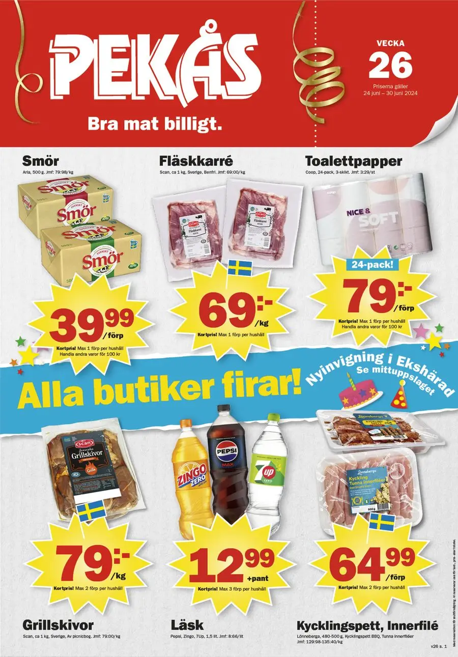 Pekås Veckans kampanjblad - 1/12