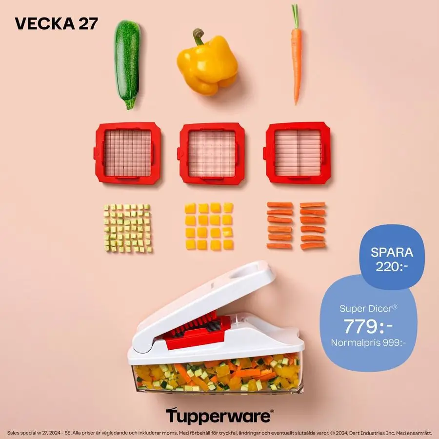 Tupperware reklamblad - 1/2