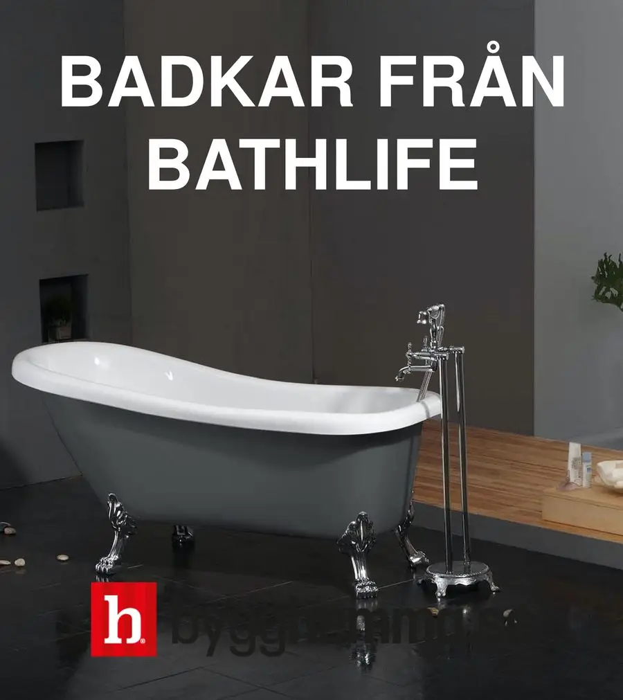 Badkar från Bathlife - 1/12