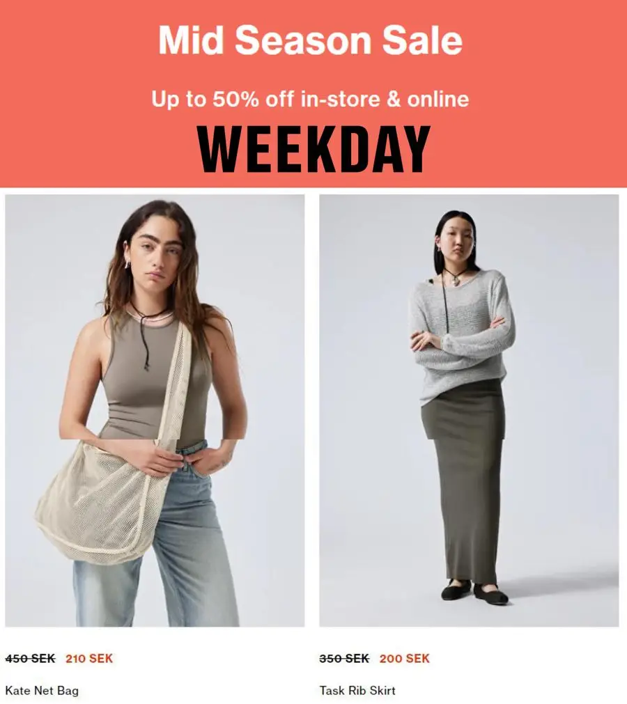 Mid Season Sale - 1/12