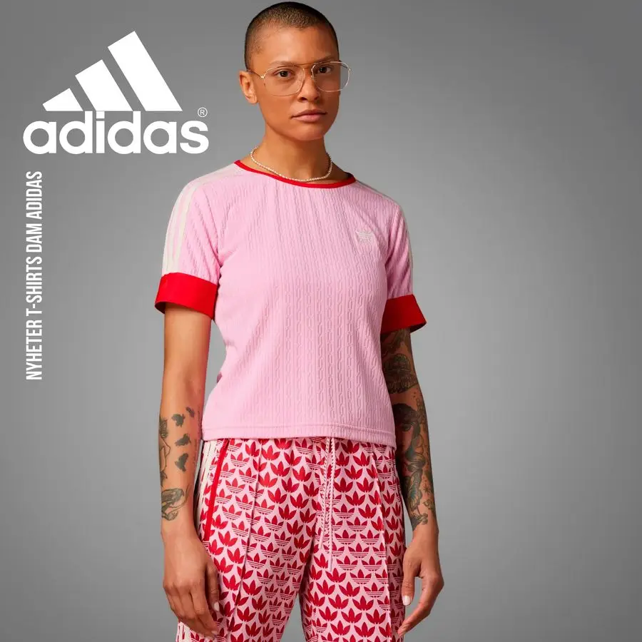 Nyheter T-shirts Dam Adidas  - 1/12