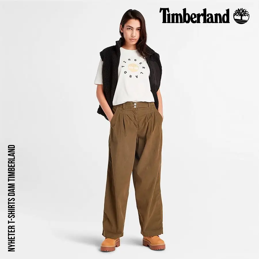 Nyheter T-Shirts Dam Timberland  - 1/12