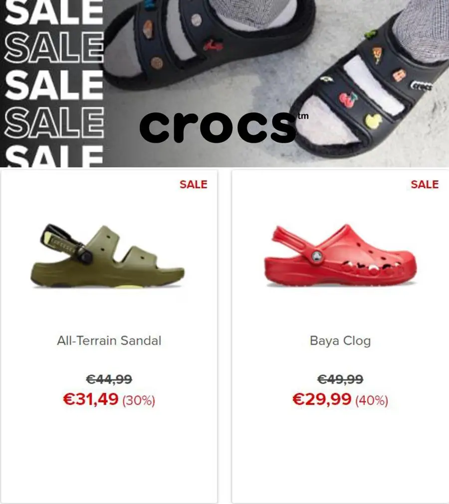 Crocs Sale! - 1/12