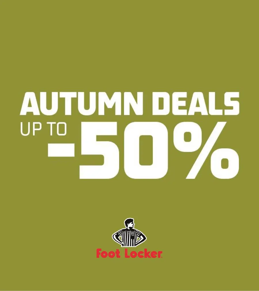 Autumn Deals up to -50% - 1/12