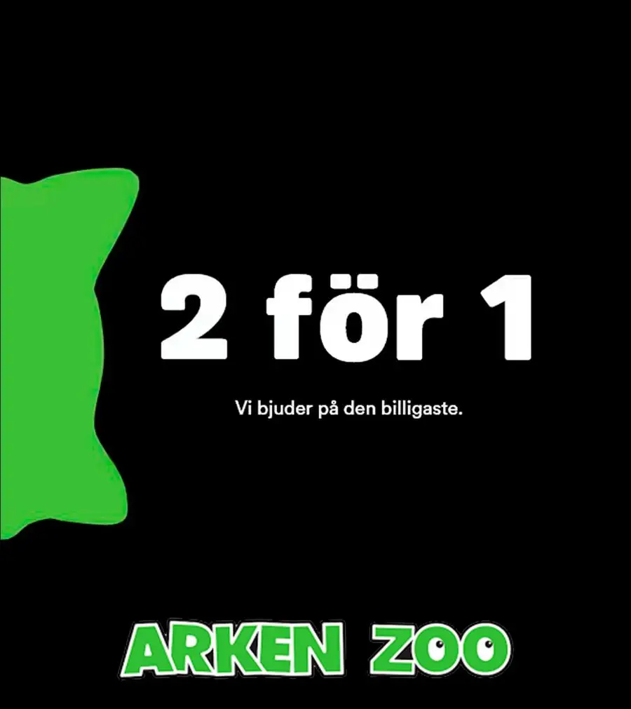 Arken Zoon 2 för 1 - 1/8