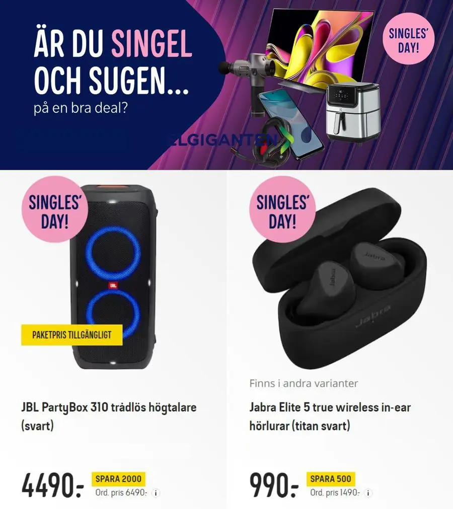 Elgiganten Singles' Day! - 1/12