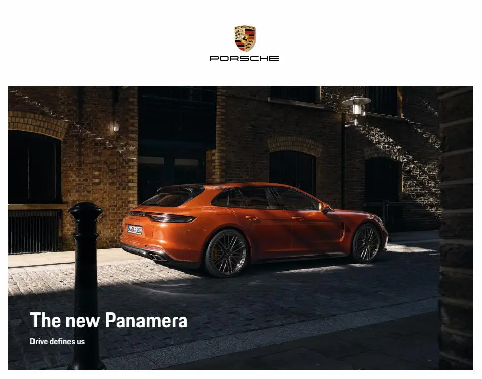 The new Panamera - 1/38