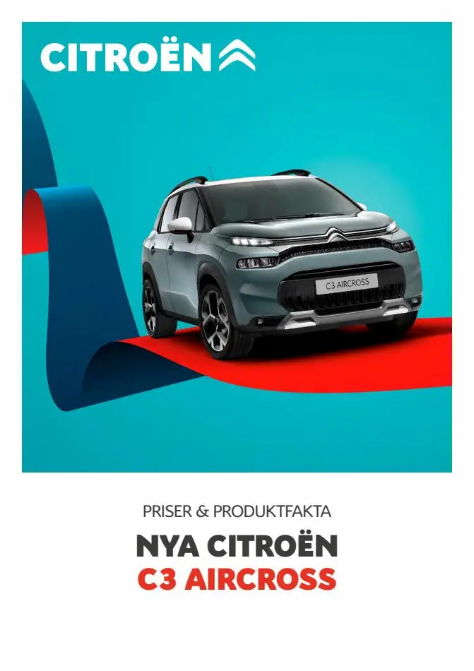 Nya Citroën C3 Aircross - 1/3