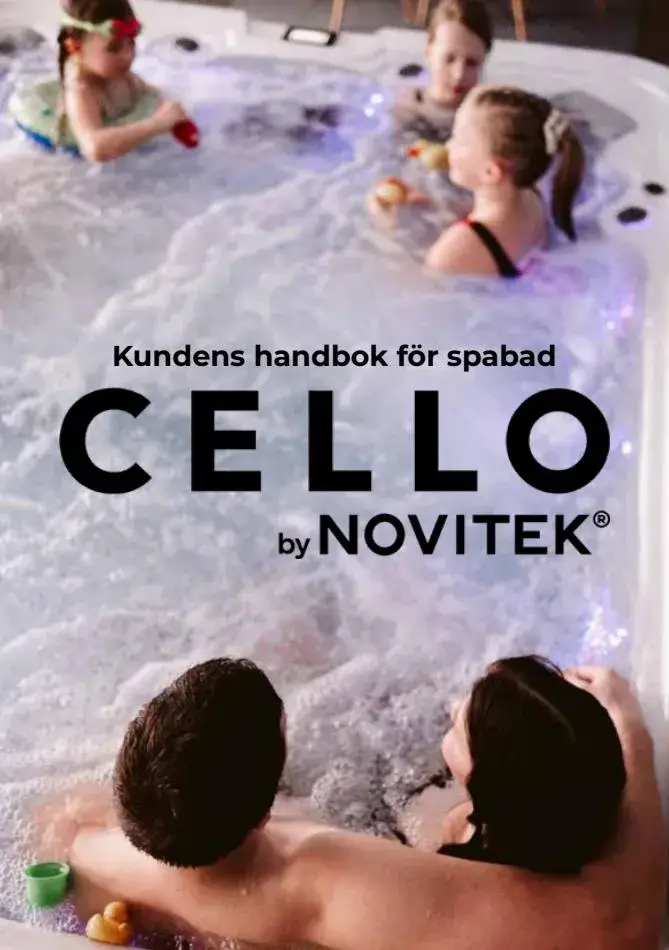 Kundens handbok för Cello spabad - 1/16