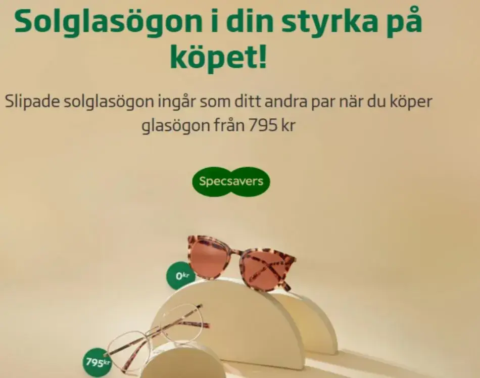 Solglasögon i din styrka på köpet! - 1/7