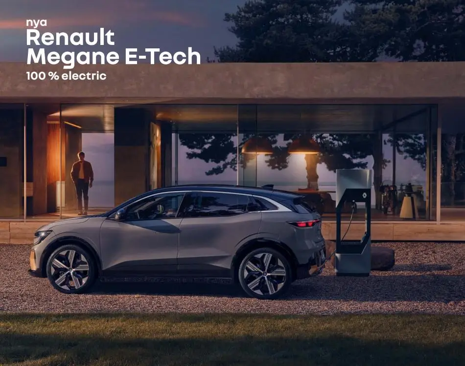 Nya Renault Megane E Tech Electric 2022 - 1/12