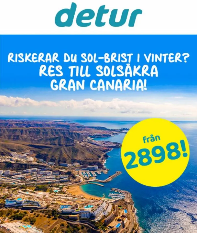 Gran Canaria i vinter 2898! - 1/1