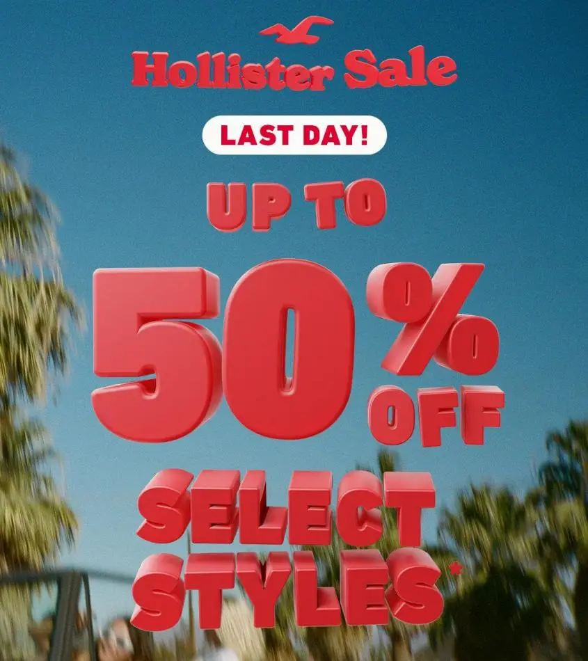 Hollister Sale - 1/12