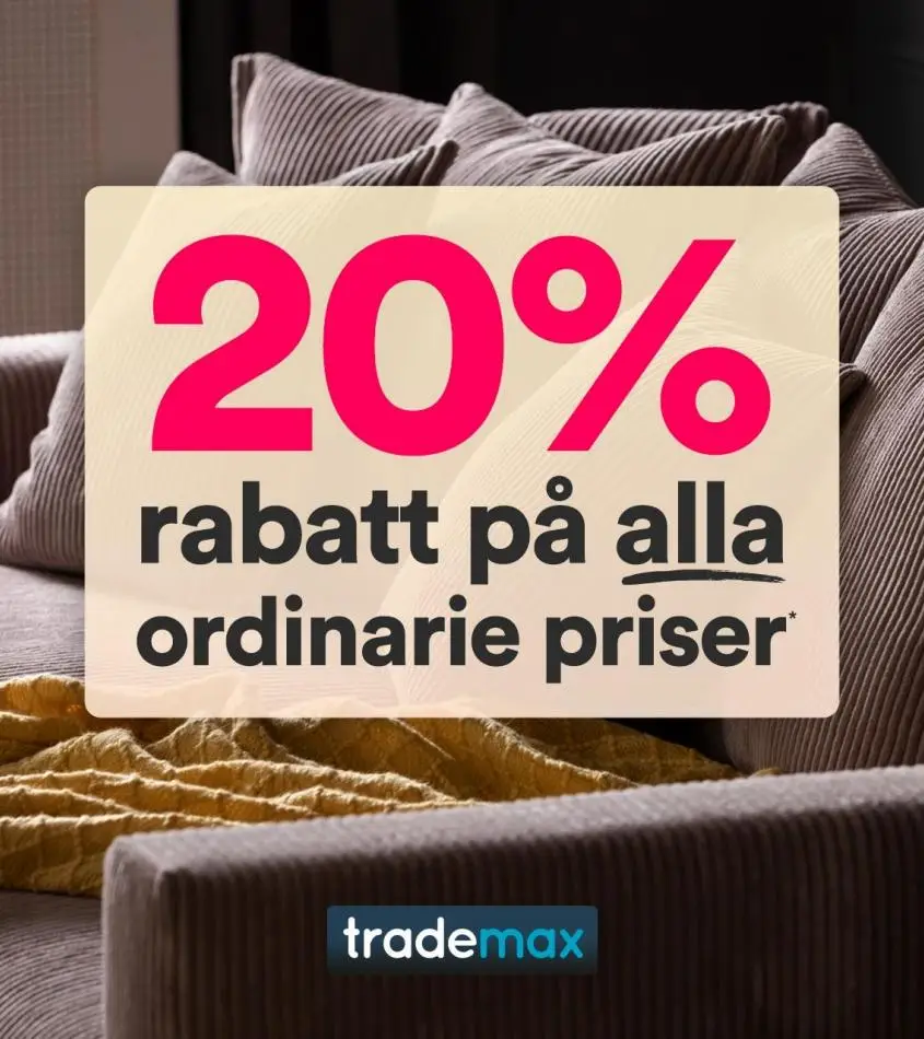 Trademax Erbjudande Aktuell Kampanj - 1/12