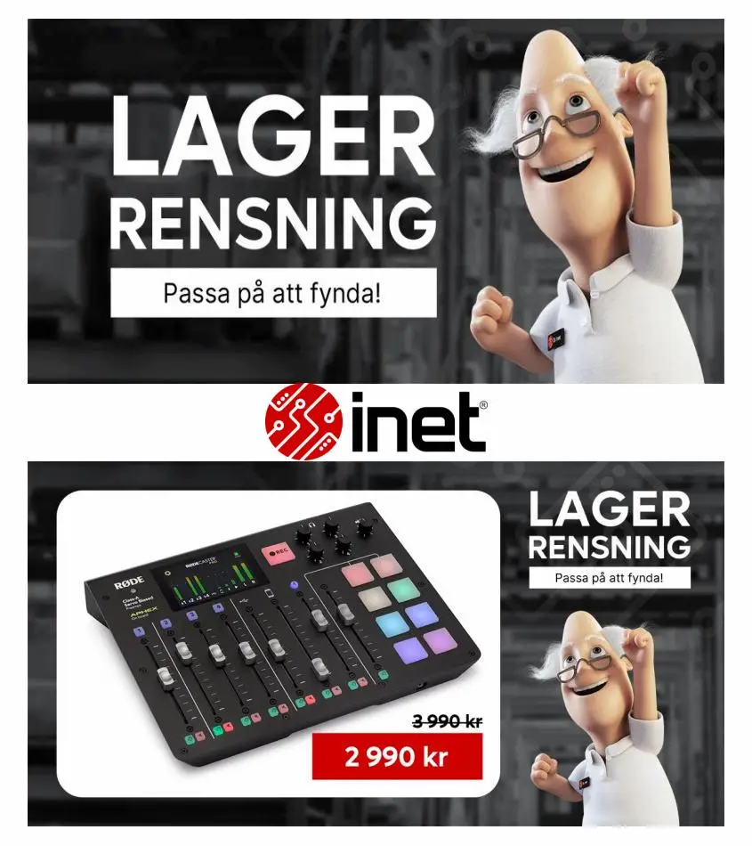 Lagerrensning - 1/12