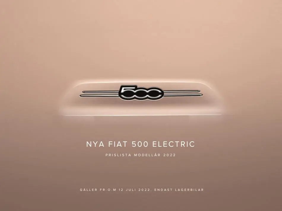 Nya Fiat 500 Electric - 1/14