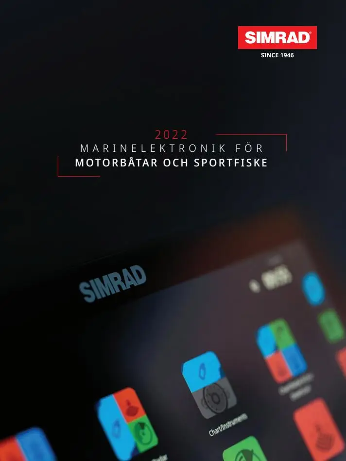 Simrad 2022 Catalogue - 1/50