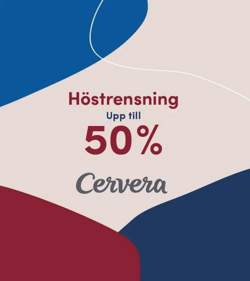 Höstrensning - upp till 50% rabatt! - 1/12