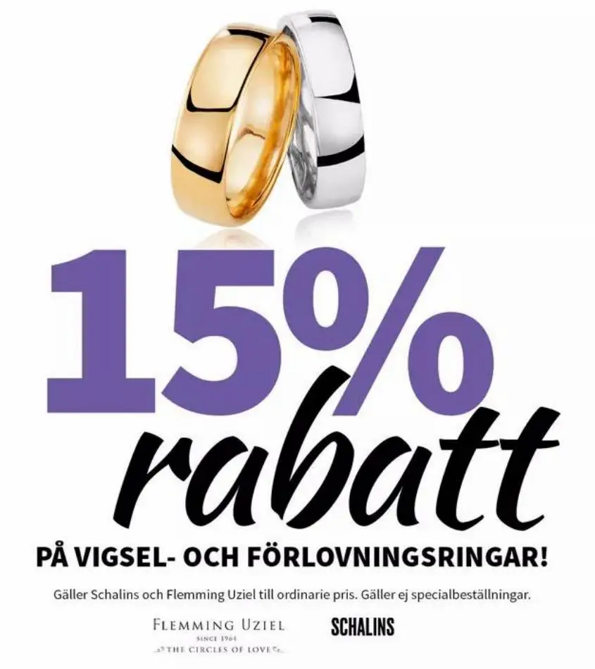 Schalins 15% Rabatt - 1/12