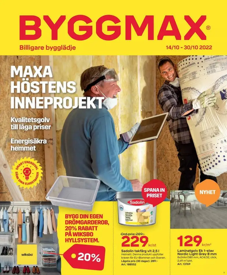 Byggmax Erbjudande Aktuella Kampanjer - 1/8