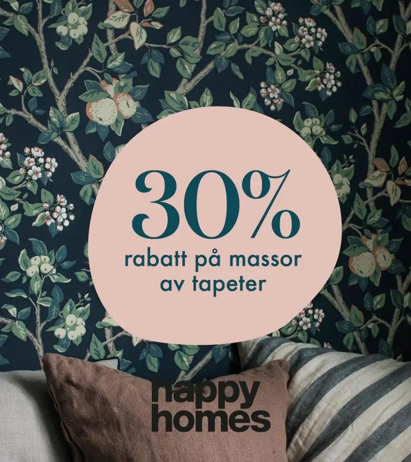 30% på tapeter! - 1/12