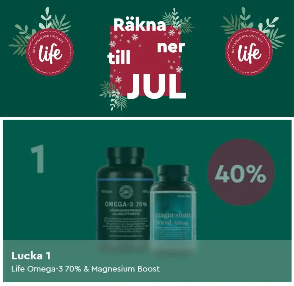 Julkalendern 2022 - 1/20