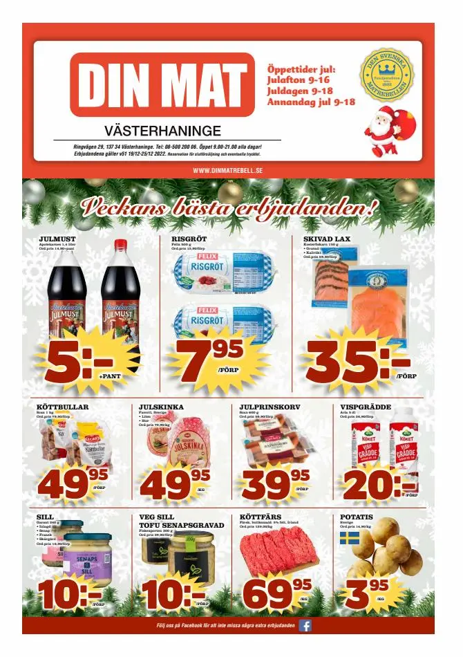 Din Mat reklambad - 1/8