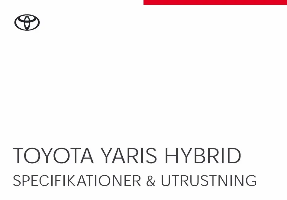 Toyota Yaris / Yaris Hybrid - 1/14