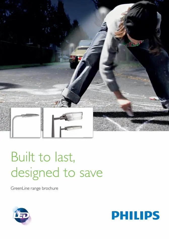 Philips GreenLine LED Streetlight Brochure - 1/8