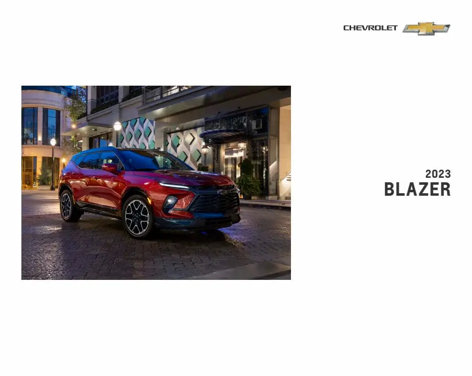 Chevrolet Blazer 2023 - 1/20