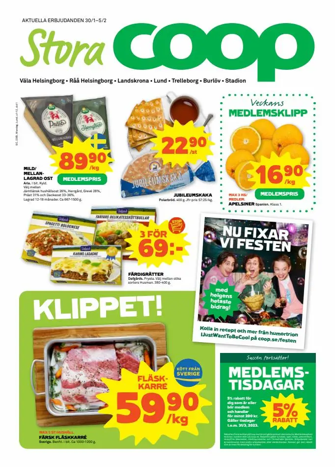 Stora Coop Erbjudanden - 1/12