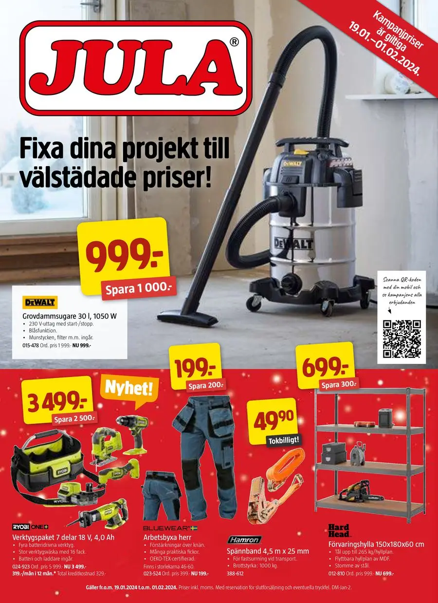 Jula reklamblad - 1/8