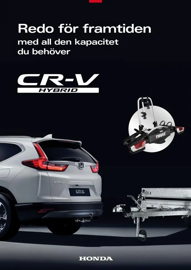 Honda CR-V HYBRID DRAGKROKAR - 1/4