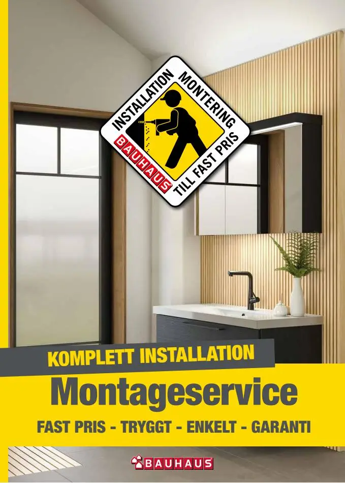 Bauhaus Erbjudande Montageservicekatalog - 1/40