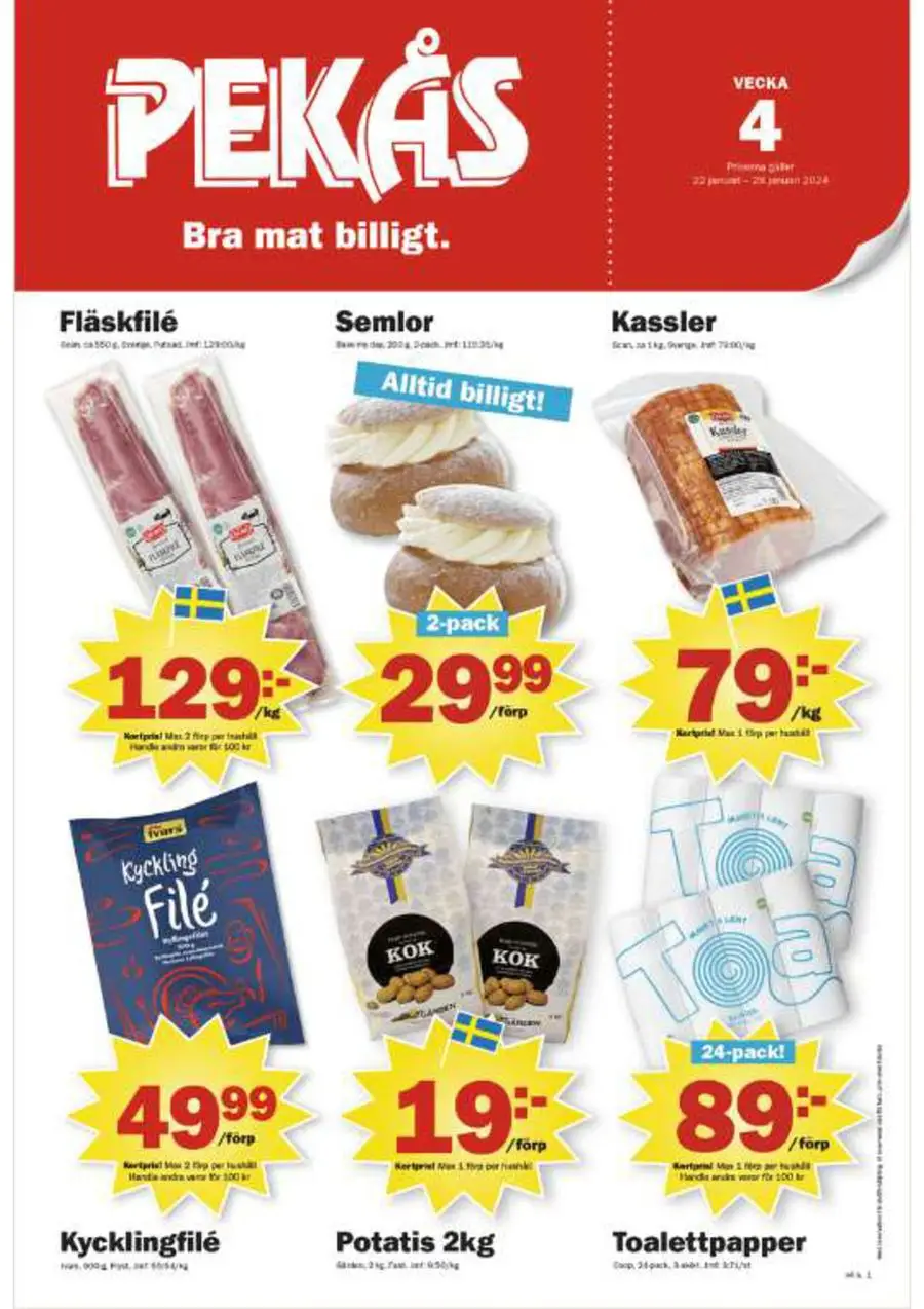 Pekås bra mat billigt . - 1/8