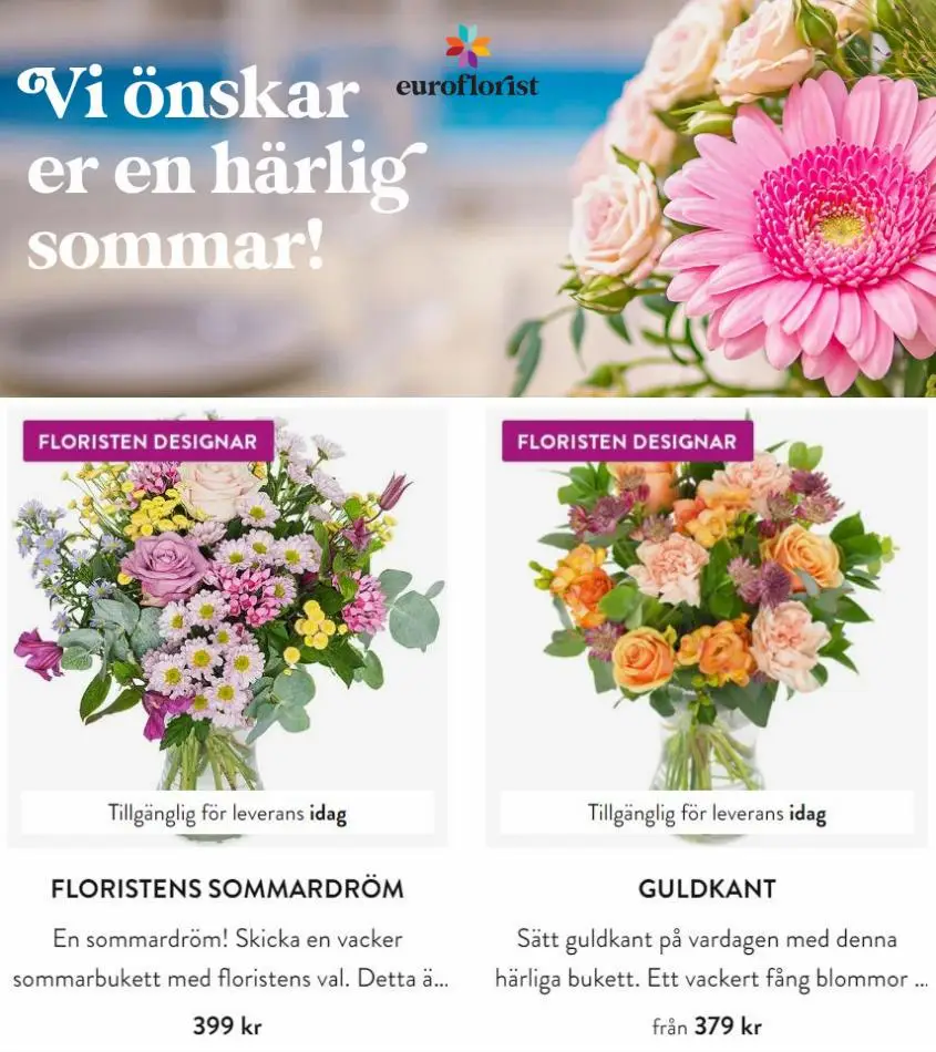 Vi di önskar er en härlir sommar! - 1/12