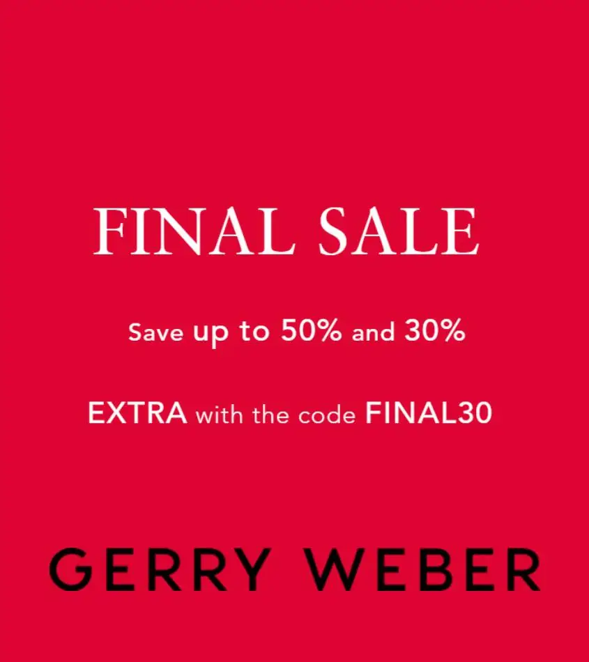 Gerry Weber Final Sale - 1/12