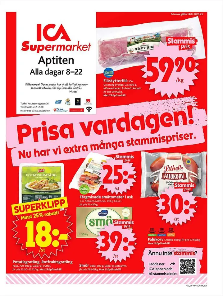 ICA Supermarket Erbjudanden - 1/12