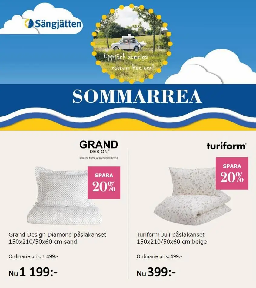 Sängjätten Erbjudande Sommarrea - 1/12