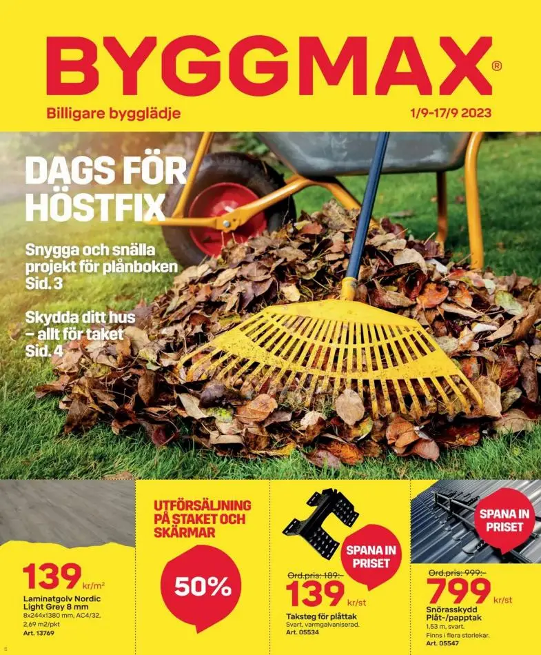 Byggmax Erbjudande Aktuella Kampanjer - 1/8