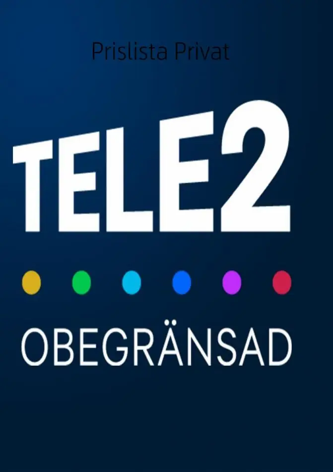 Tele2 Prislista - 1/14