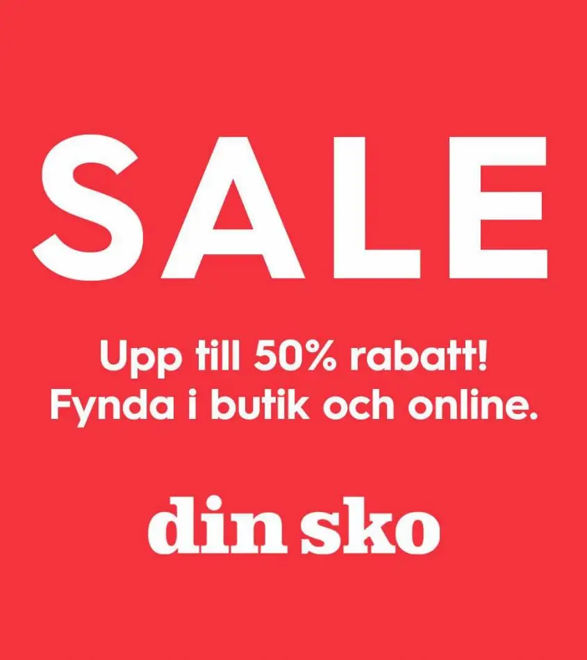 Din sko Erbjudande Sale - 1/12