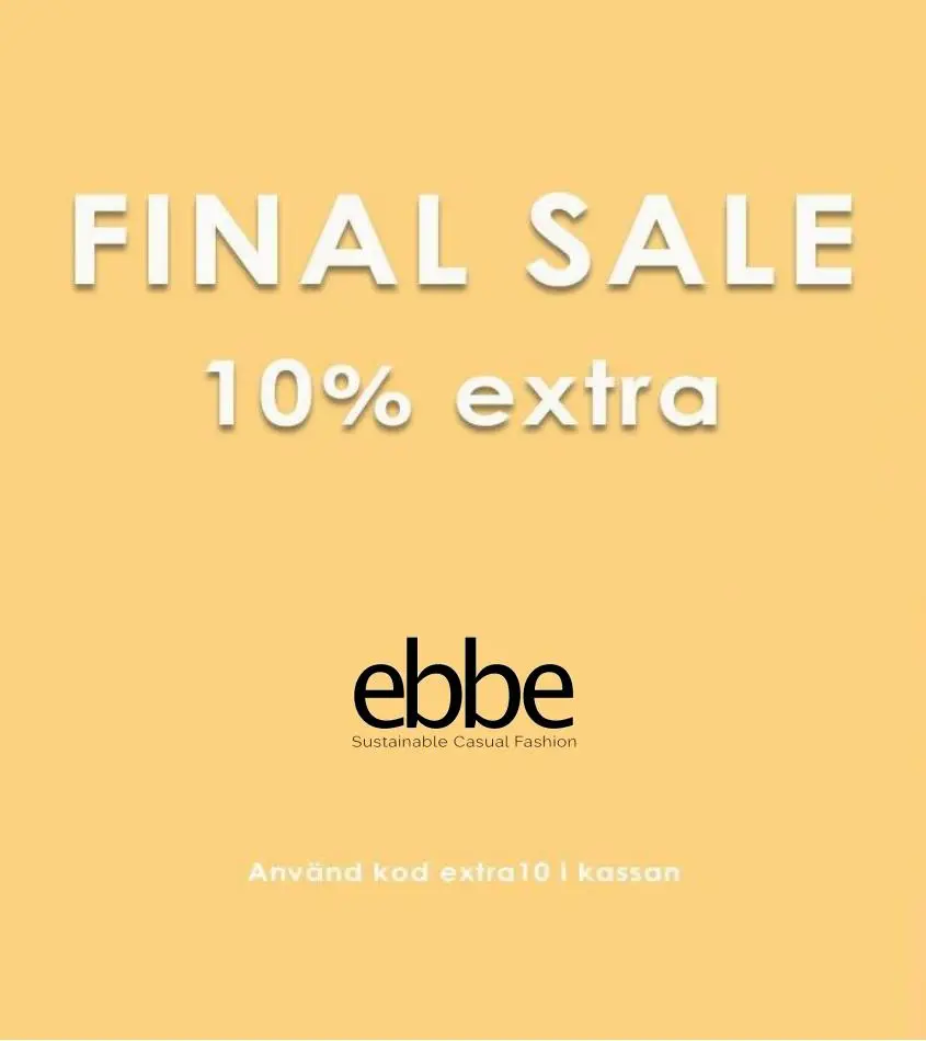 Ebbekids Final Sale - 1/12